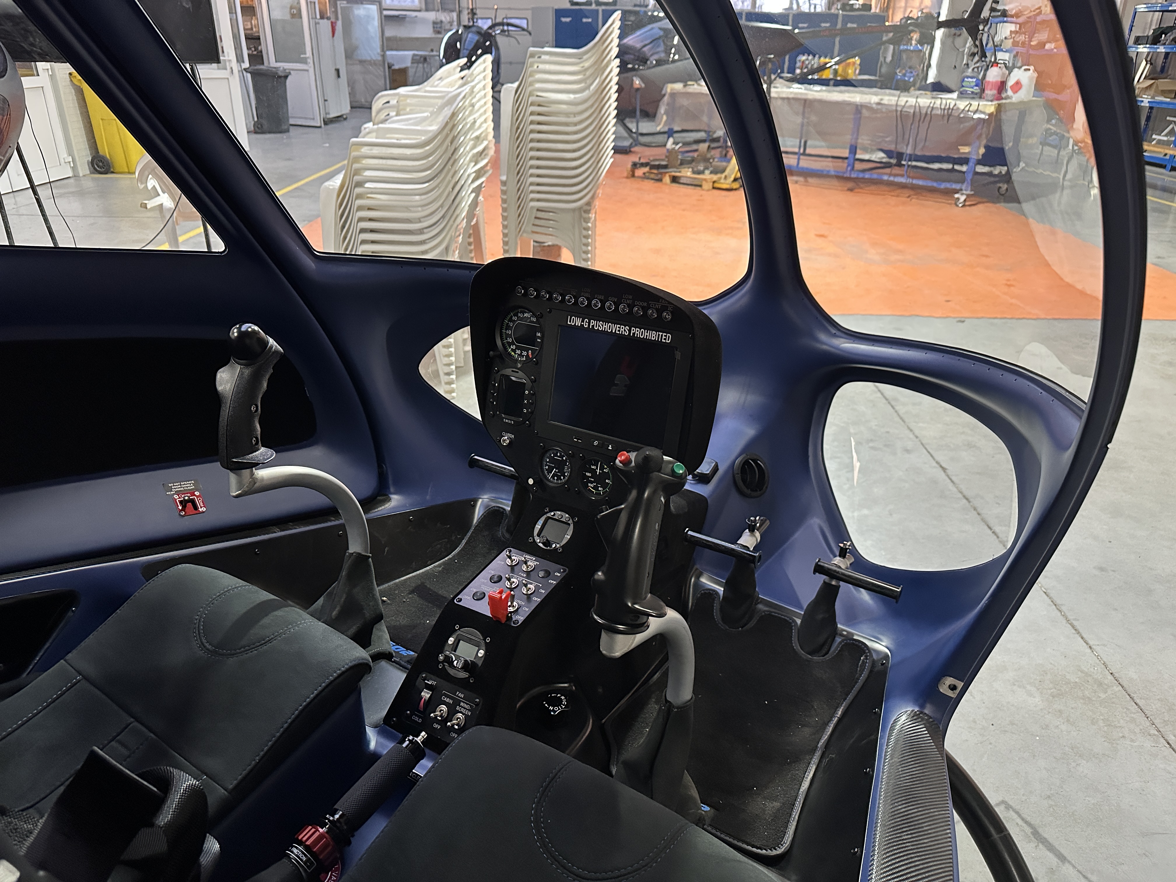 Technische Arbeit am HC-02